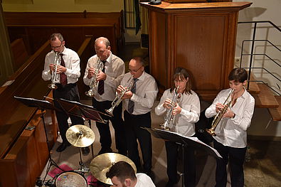 Festliche Bläsermusik mit dem Ensemble "feinblech"